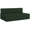 Sofa Sulankstomas Sofos Lova Tamsiai žalia 152 x 86,5 x 60 cm