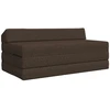 Sofa Sulankstomas Sofos Lova Taupe 120 x 60 x 49 cm Audinys