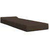 Sofa Sulankstomas Sofos Lova Taupe 200 x 70 x 15 cm Audinys