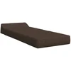 Sofa Sulankstomas Sofos Lova Taupe 60 x 70 x 41 cm Audinys