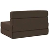 Sofa Sulankstomas Sofos Lova Taupe 70 x 72 x 60 cm Audinys
