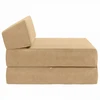 Sofa Sulankstomas Sofos Lova Žalias pilkas 60 x 70 x 41 cm Audinys