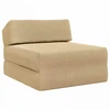 Sofa Sulankstomas Sofos Lova Žalias pilkas 60 x 70 x 41 cm Audinys