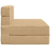 Sofa Sulankstomas Sofos Lova Žalias pilkas 70 x 72 x 60 cm Audinys