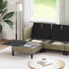 Sofa Svetainės baldų komplektas 5 vnt. Chaki Audinys
