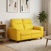 Sofa Šviesi geltona 158 x 90 x 95 cm Audinys