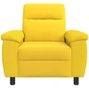 Sofa Šviesi geltona 95 x 90 x 95 cm Audinys