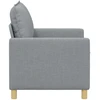 Sofa Šviesiai pilka 126 x 81 x 87,5 cm