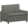 Sofa Šviesiai pilka 126 x 81 x 87,5 cm Audinys