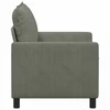 Sofa Šviesiai pilka 126 x 81 x 87,5 cm Audinys