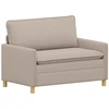 Sofa Šviesiai pilka 126 x 81 x 87,5 cm Audinys