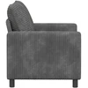 Sofa Šviesiai pilka 126 x 81 x 87,5 cm Poliesteris