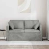 Sofa Šviesiai pilka 138 x 78 x 80 cm Aksomas
