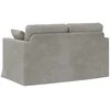 Sofa Šviesiai pilka 138 x 78 x 80 cm Aksomas