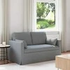 Sofa Šviesiai pilka 138 x 78 x 80 cm Metalas