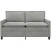 Sofa Šviesiai pilka 156 x 81 x 87,5 cm Aksomas