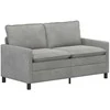 Sofa Šviesiai pilka 156 x 81 x 87,5 cm Aksomas