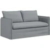 Sofa Šviesiai pilka 195 x 82 x 85 cm Metalas