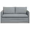 Sofa Šviesiai pilka 195 x 82 x 85 cm Metalas