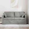 Sofa Šviesiai pilka 158 x 78 x 80 cm Aksomas