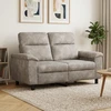 Sofa Šviesiai pilka 158 x 90 x 95 cm Dirbtinė suedė oda