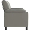 Sofa Šviesiai pilka 174 x 85 x 93 cm Aksomas