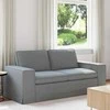 Sofa Šviesiai pilka 182 x 80 x 82 cm Metalas