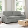 Sofa Šviesiai pilka 196 x 81 x 87,5 cm Aksomas