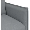 Sofa Šviesiai pilka 195 x 82 x 85 cm Metalas