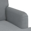 Sofa Šviesiai pilka 142 x 80 x 85 cm Metalas