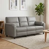 Sofa Šviesiai pilka 214 x 85 x 93 cm Aksomas