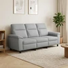 Sofa Šviesiai pilka 214 x 90 x 95 cm Audinys