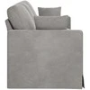 Sofa Šviesiai pilka 228 x 78 x 80 cm Aksomas