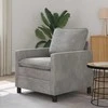 Sofa Šviesiai pilka 76 x 81 x 87,5 cm Aksomas