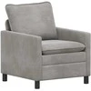 Sofa Šviesiai pilka 76 x 81 x 87,5 cm Aksomas