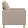 Sofa Šviesiai pilka 76 x 81 x 87,5 cm Audinys