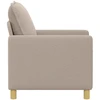 Sofa Šviesiai pilka 76 x 81 x 87,5 cm Audinys