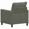 Sofa Šviesiai pilka 76 x 81 x 87,5 cm Audinys