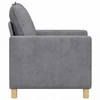 Sofa Šviesiai pilka 76 x 81 x 87,5 cm Poliesteris