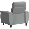 Sofa Šviesiai pilka 95 x 90 x 95 cm Audinys