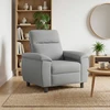 Sofa Šviesiai pilka 95 x 90 x 95 cm Audinys