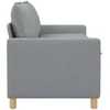 Sofa Šviesiai pilka Audinys