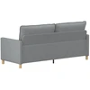 Sofa Šviesiai pilka Audinys