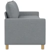 Sofa Šviesiai pilka Audinys