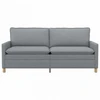 Sofa Šviesiai pilka Audinys