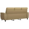 Sofa Šviesiai rudas 214 x 90 x 95 cm Audinys