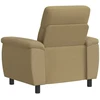 Sofa Šviesiai rudas 95 x 90 x 95 cm Audinys