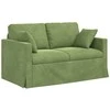 Sofa Šviesiai žalia 138 x 78 x 80 cm Aksomas