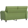 Sofa Šviesiai žalia 174 x 85 x 93 cm Aksomas