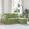 Sofa Šviesiai žalia 178 x 134 x 80 cm Aksomas